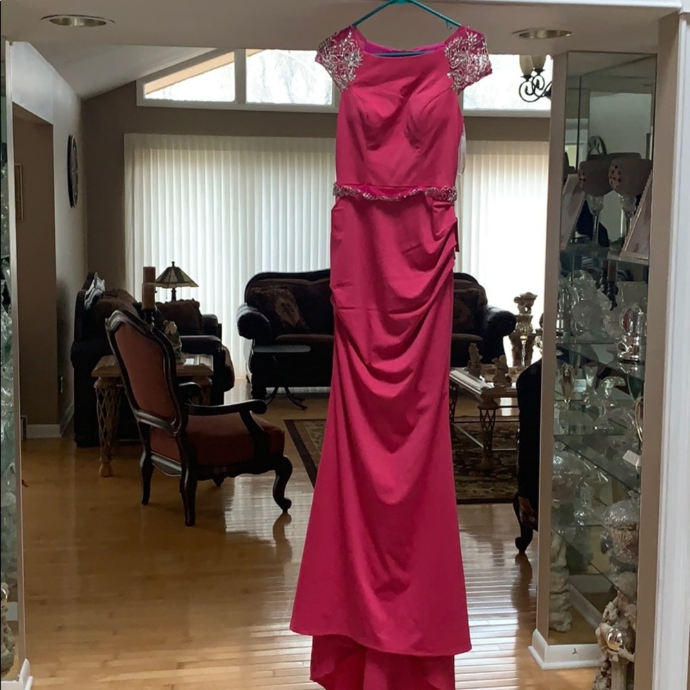 Fuchsia JJsHouse prom dress